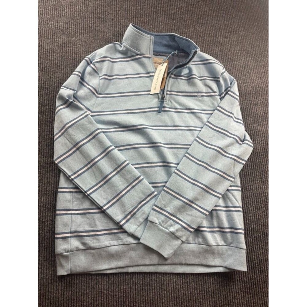 WoolOvers Men's Size L Wool Pullover Sweater Crew Neck Long Sleeve Knit Casual